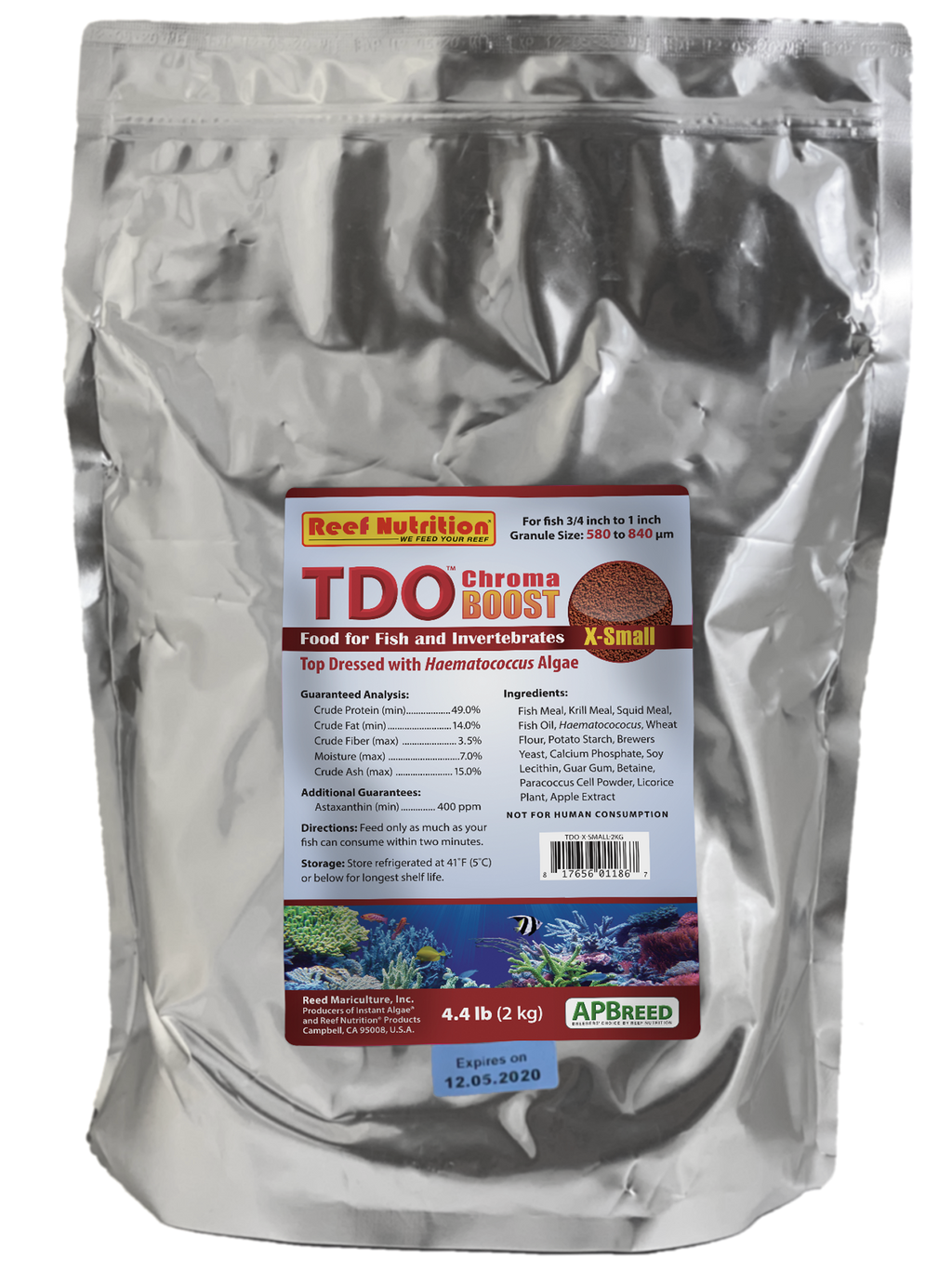 TDO CHROMA BOOST™ X-SMALL (C1) - 2KG BAG